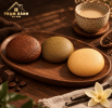 HỘP 24 Bánh Protein Mềm Mix 3 Vị Dark Mocha - Hojicha Latte - Vanilla – Mềm Thơm, Ít Ngọt, Ăn Là Mê