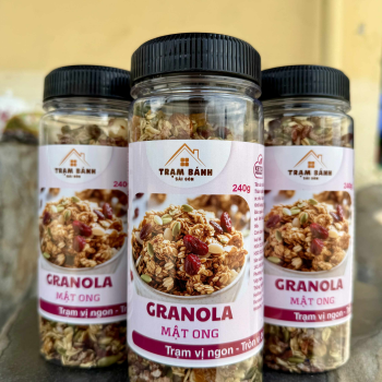 Granola Mật Ong Eat Clean 