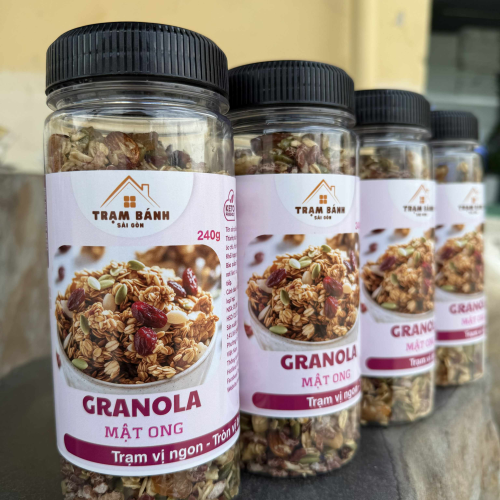 Granola Mật Ong Eat Clean 