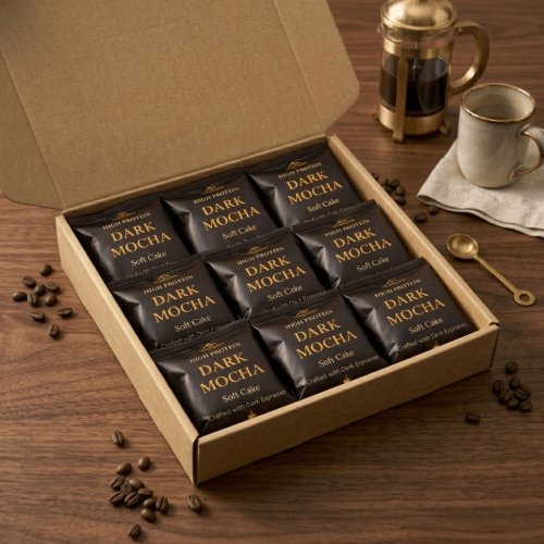 Bánh Protein Dark Mocha – Mềm Thơm, Ít Ngọt, Ăn Là Ghiền