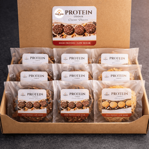 Bánh Protein Cookie Healthy Ăn Kiêng