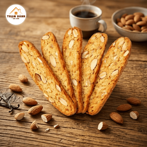 Biscotti Healthy Nguyên Cám [Hộp 250g] – Giòn Nhẹ, Ít Ngọt, Giàu Hạt Dinh Dưỡng