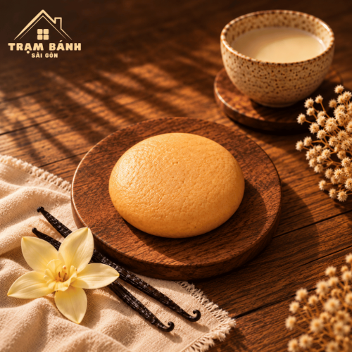 Bánh Protein Vanilla – Thơm Dịu Vani, Mềm Ẩm, Ít Ngọt, Phù Hợp Với Người Tập Luyện, Bận Rộn, Lành Mạnh, Healthy