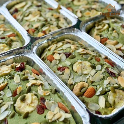 Bánh Ức Gà Matcha 