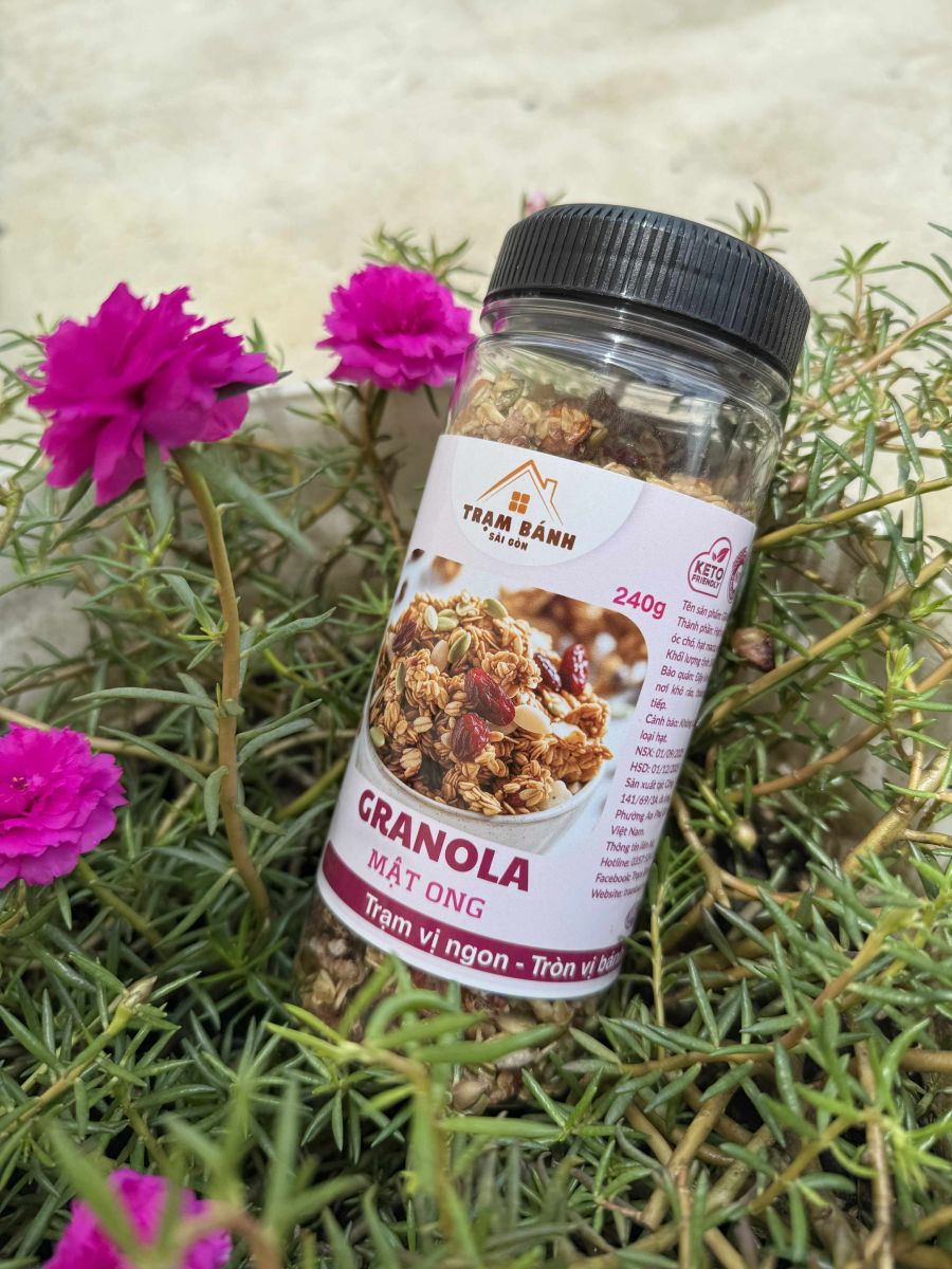 Granola mật ong