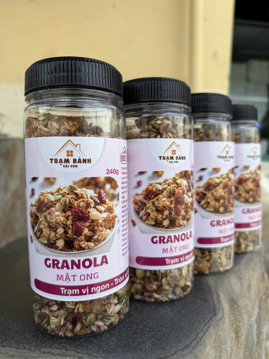 Granola mật ong